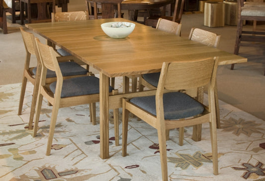 Dining Set In Quarter White Oak