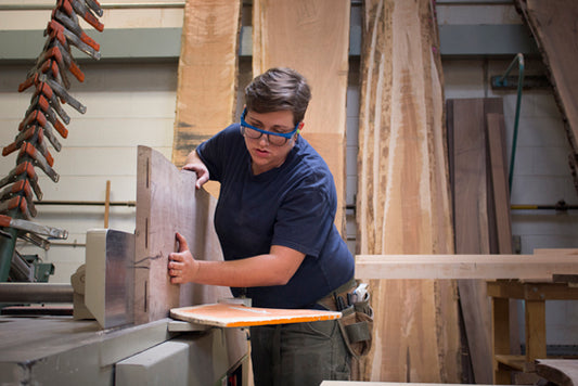 Meet Kelsey: The making of a woodworker apprentice