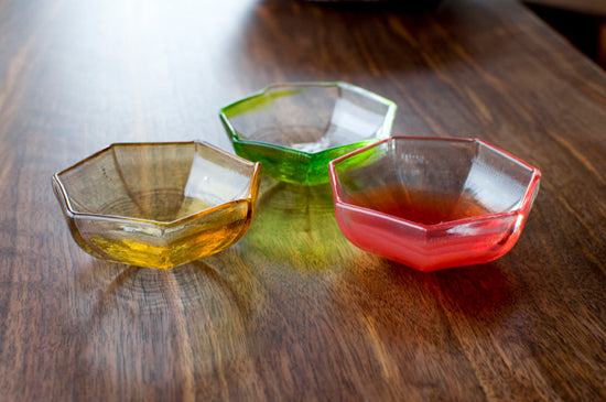 Vitreluxe Heptagon Salt Bowl