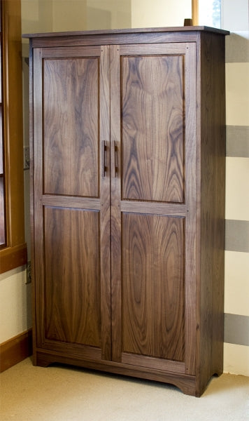 Fresh on the Floor : Eastern Walnut Bookcase with Doors