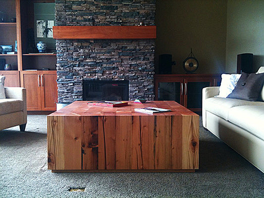 Joinery Custom Fir Coffee Table