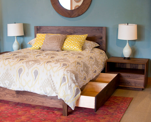 Modern Simple Bed with Storage