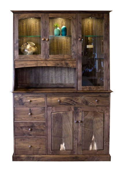 Woodstock Hutch in Western Walnut