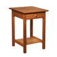 Cherry Shaker Nightstand with Shaker Knob 
