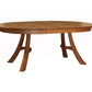 Kyoto Dining Table in Cherry, shown with One Leaf
