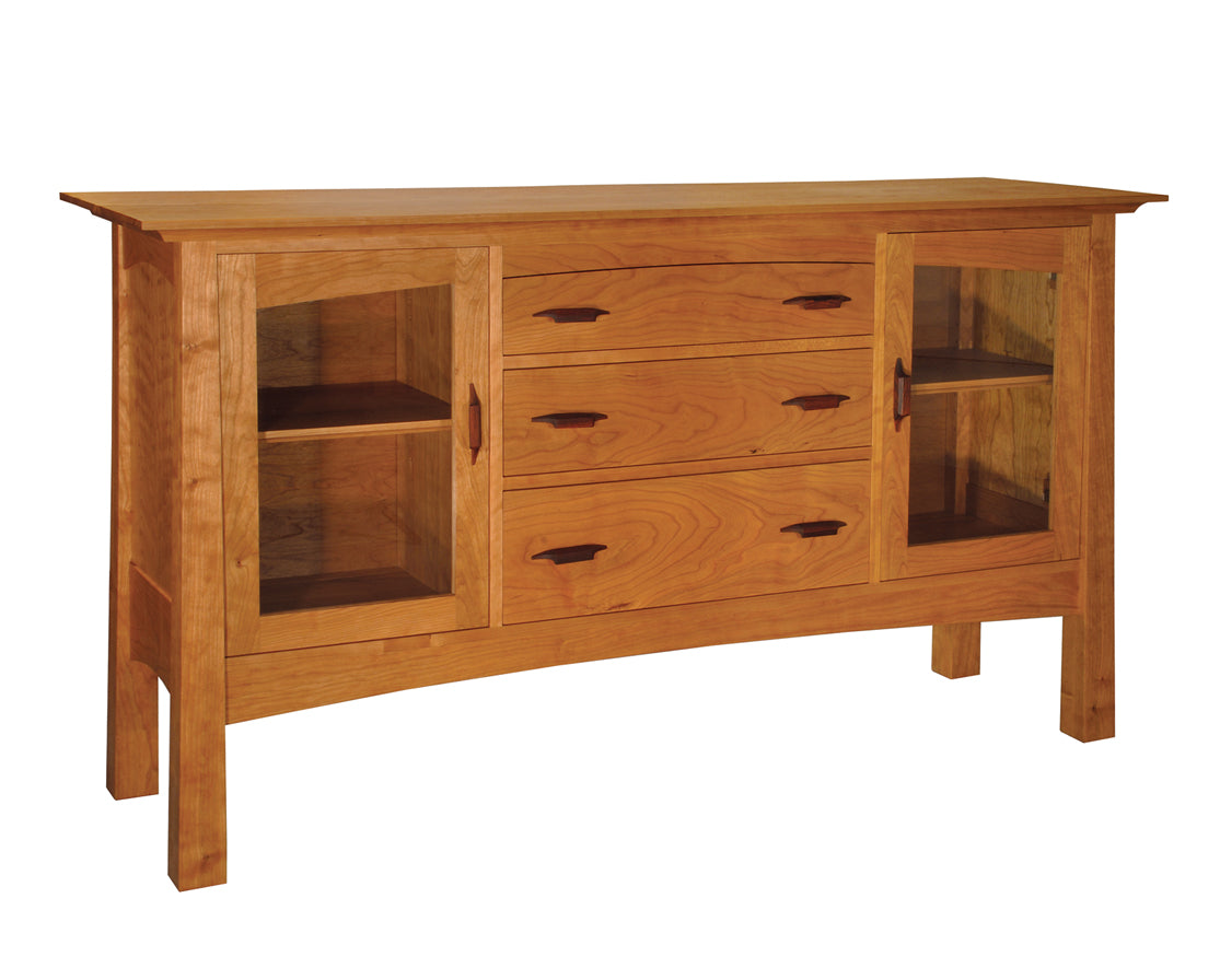 Alexander Sideboard in Cherry with Rosewood Yoshinaga Pulls