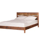 Modern Live-Edge Split Platform Bed