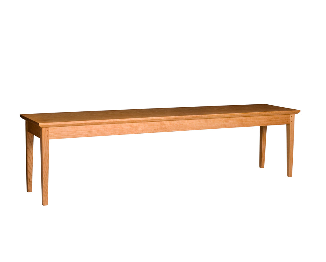 Shaker Bench in Cherry