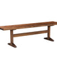 Hayden Dining Bench in Eastern Walnut with Maple Accents