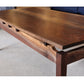 Hochberg coffee table in Western Walnut with Western Walnut risers