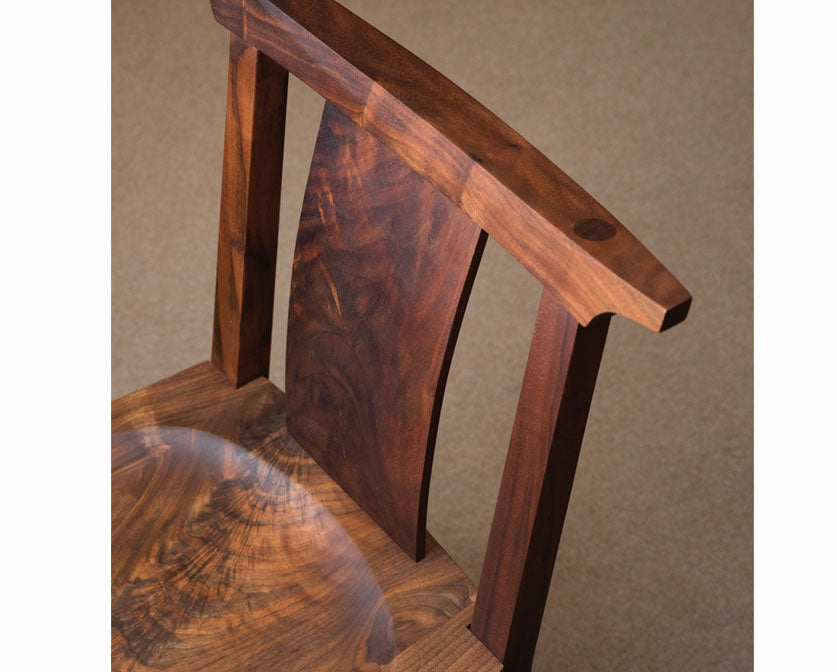 Kyoto Chair in Western Walnut