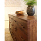 Modern Low 6-Drawer Dresser in Eastern Walnut with Walnut Mission Pulls