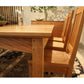 Side view of Arts and Crafts Dining Chairs in Cherry