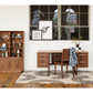 Studio Dining Chair with Cantilever Desk in Eastern Walnut