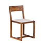 Eastern Walnut Celilo Dining Chairs in EcoWool Sterling