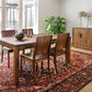 Studio Dining Table in Eastern Walnut with Studio Chairs and Modern Sideboard