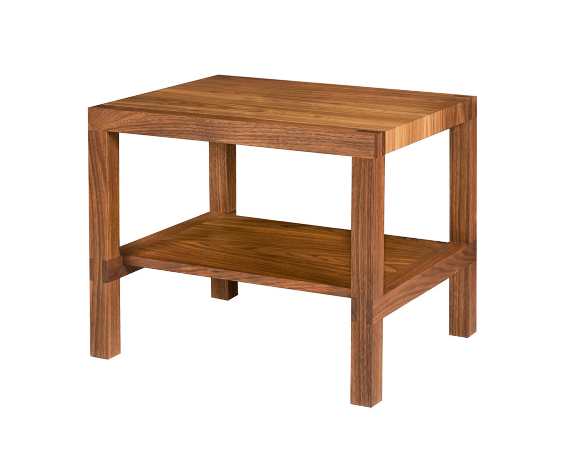 Celilo End Table in Eastern Walnut