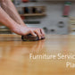 The Joinery offers a furniture service plan. 