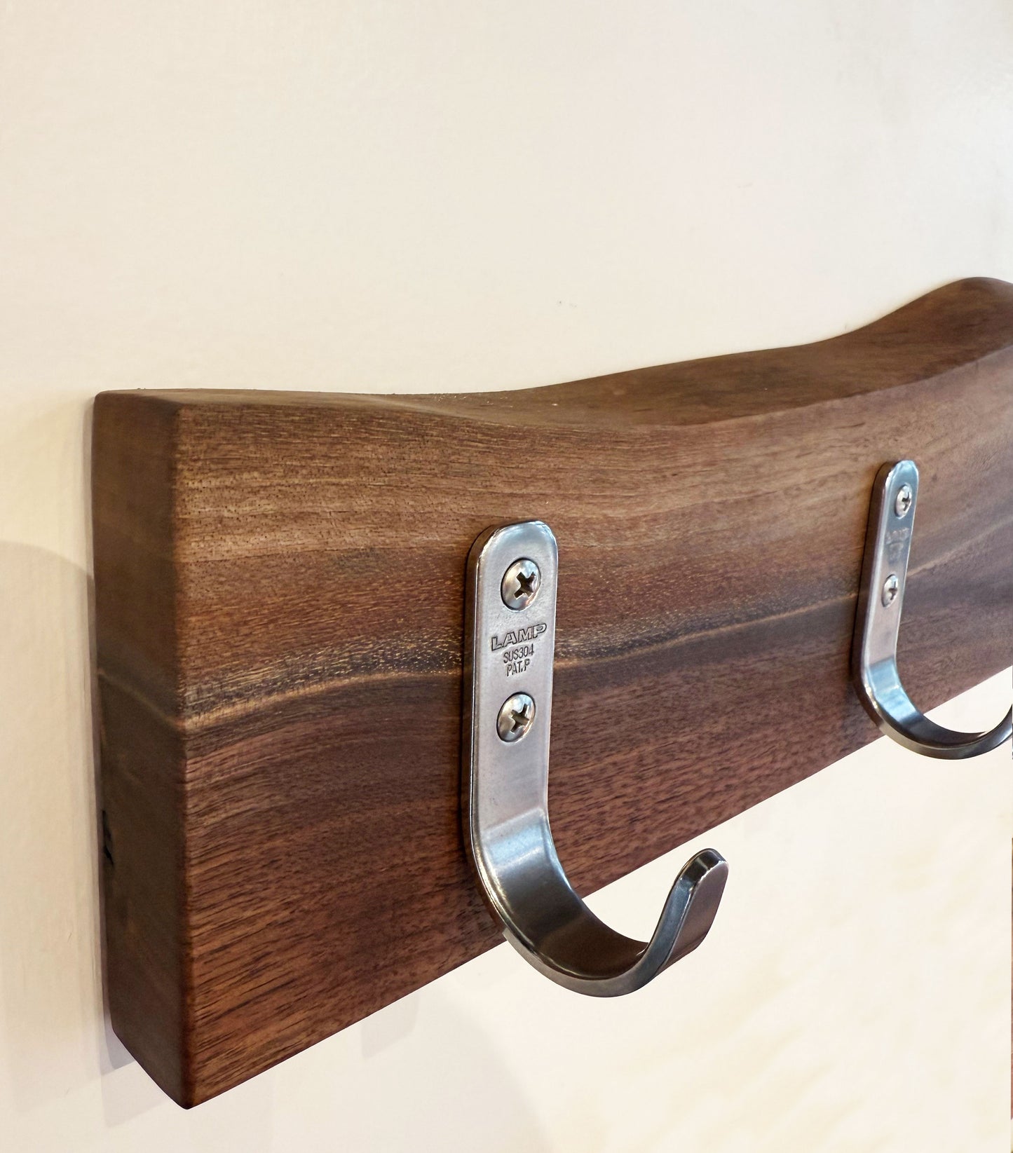 Live-edge Coat Rack