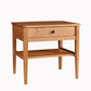 Whitman Nightstand in Cherry with Oil Rubbed Bronze Knob by The Joinery