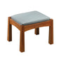 Pacific Ottoman in Cherry with COM Fabric