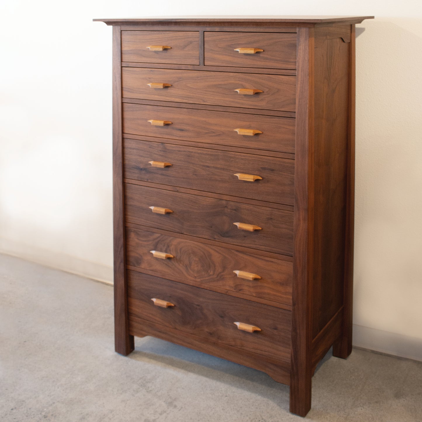 Hideaway - Custom Pacific Tall 8 drawer dresser