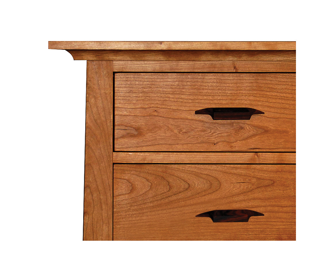 Pacific Dresser in Cherry with Yoshinaga Pulls Detail