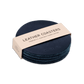 Blue leather coaster set. Made in Portland