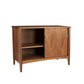 Whitman sideboard inteiror in Eastern Walnut with adjustable shelf