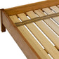 Detail of slat roll for platform set up